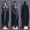 Plus Size Women's European & American Long Dress Abaya 8869