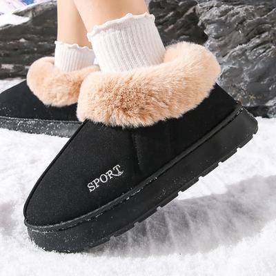 36-45 Хлопковые тапочки для женщин, Осенне-зимние сумки для тепла в помещении дома, Плюшевые хлопковые тапочки для женщин, Зимняя верхняя одежда