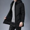 Men In Winter Medium-length Casual Thickened Hooded Removable Middle-aged Warm Cotton Jacket for Men's Jacket for Winter Cotton Jacket