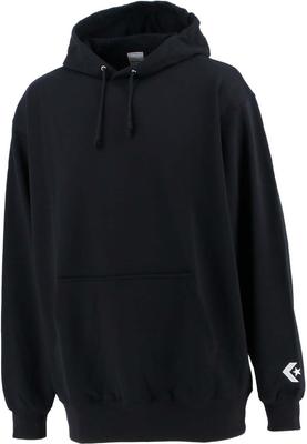 Мужская толстовка Converse CB141202 для баскетбола с длинным рукавом XO, черная,