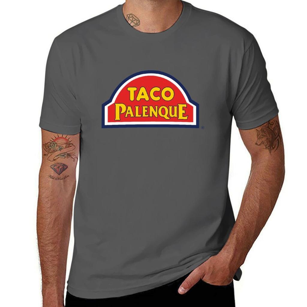 Taco Palenque Mexican Grill TShirt Basic Daily Outfit Short Sleeve Tee
