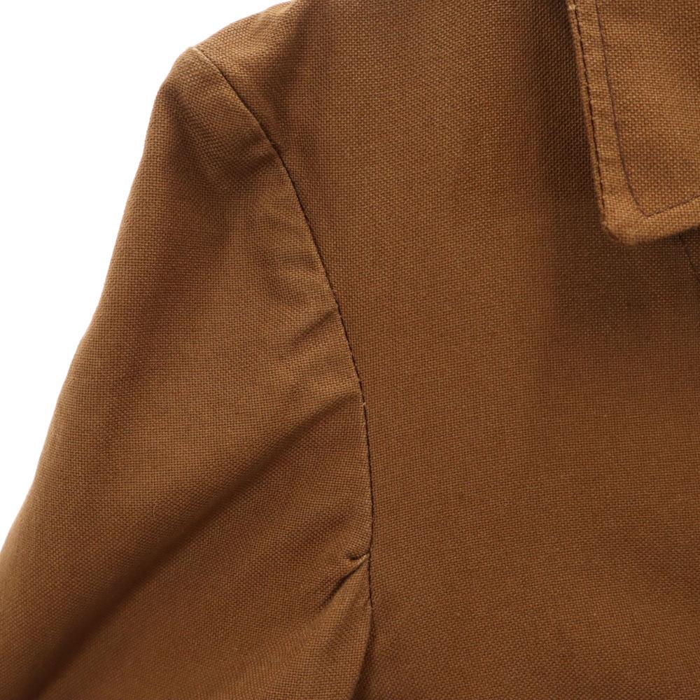 ВИНТАЖНАЯ РАБОЧАЯ КУРТКА ИТАЛЬЯНСКОЙ АРМИИ 70-х годов Евро Рабочая Заключенный 5h Коричневая Мужская Б/У