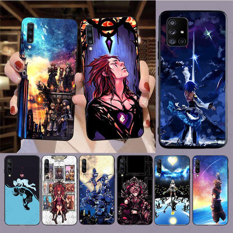 Мягкий чехол Coque Kingdom Hearts для телефона Samsung Galaxy A12 A13 A32 A52S A21S A53 A50 A51 A20E A11 A40 A30s A71 A20S A70