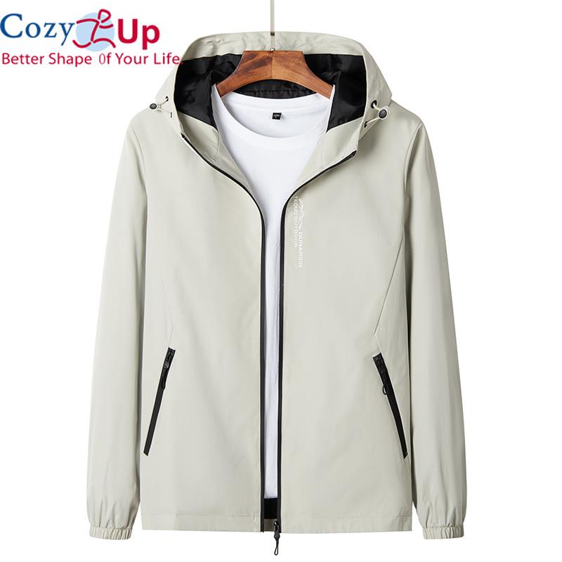 Cozy Up Hoody Bomber Men Jacket Spring and Autumn Cargo Bomber Jackets Designer Steetwear Hip Hop Windbreaker Coats Fashion Chothing