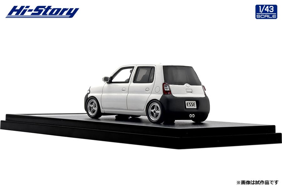 INTERALLIED Hi Story Daihatsu ESSE ECO Low Down Custom White Finished Product 1/43 (2006)