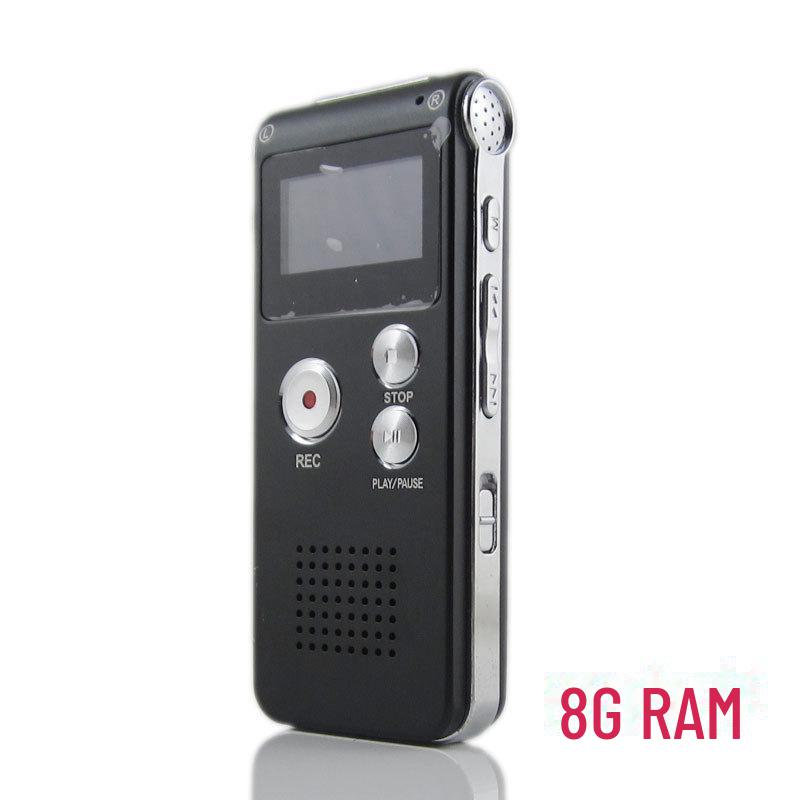 Compact Digital Voice Recorder with Long Standby for Meetings and Lectures