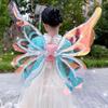 with Light Music Electric Elf Wings Costume Creative Glowing Electric Fairy Wings  Photo Prop