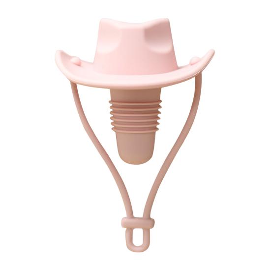 Силиконовая пробка для бутылки вина в форме ковбойской шляпы, экологически чистая, многоразовая, многофункциональная, для герметизации пивных бутылок