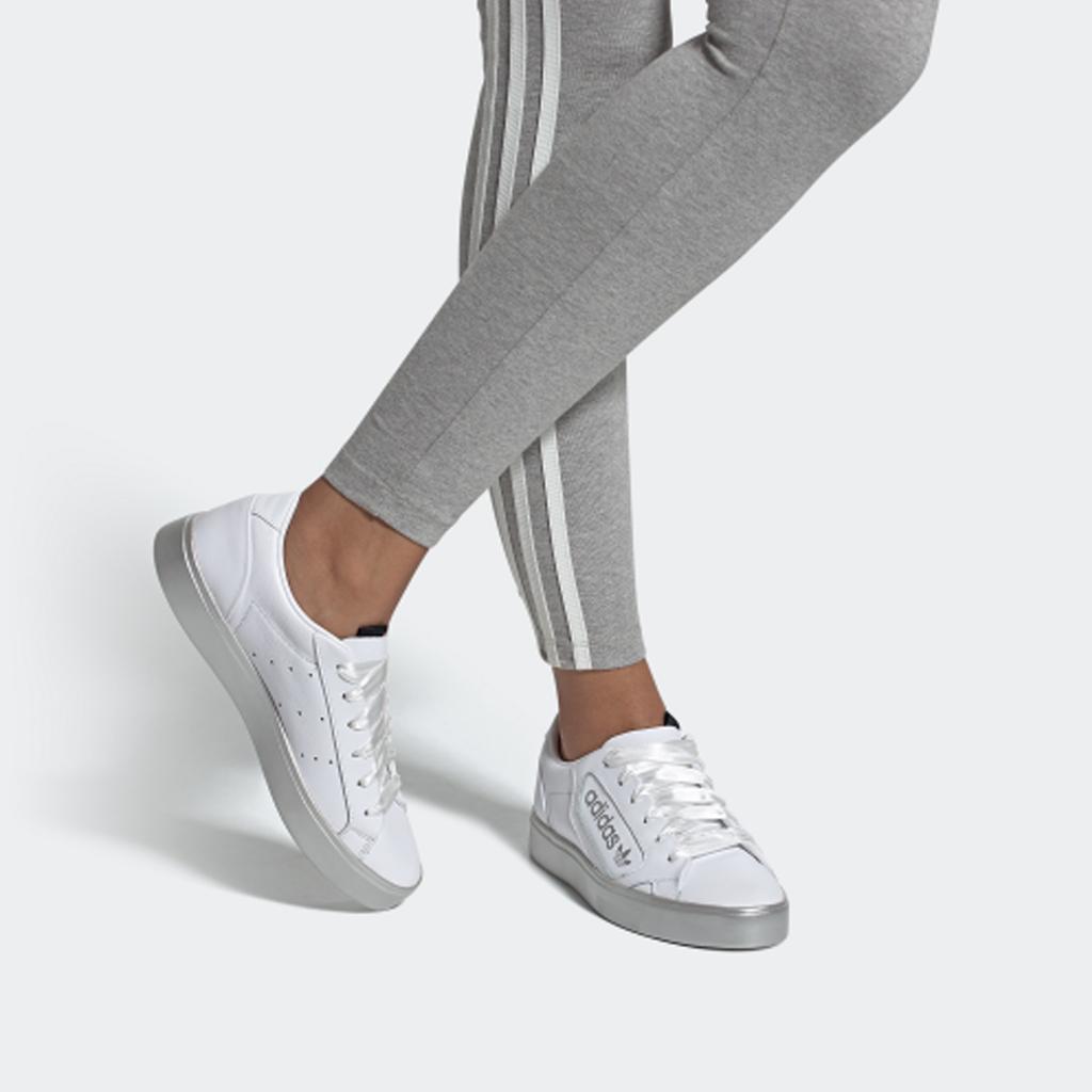 adidas Элегантный женский EG7748 Белый Серебристый Металлик