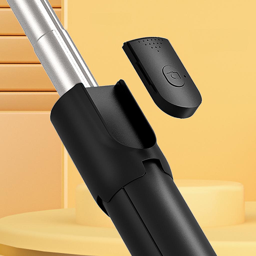 Hurtel WRY1S Телескопическая палка для селфи и штатив для смартфонов - Черный, Регулируемая длина 0,7 м