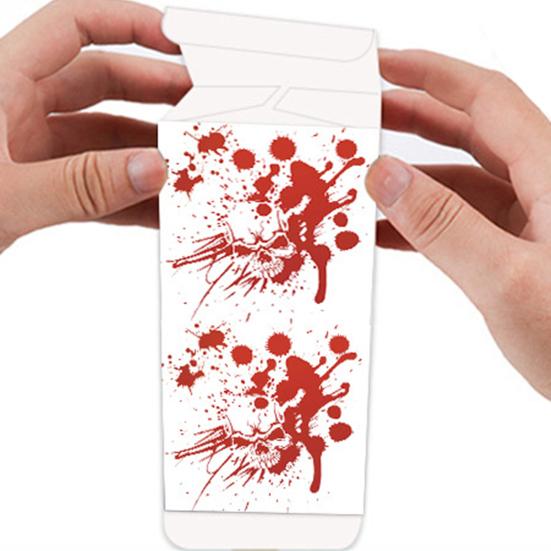 6/12/18 Pcs Halloween Candy Box Blood Hand Design Trick or Treat Boxes Halloween Cookies Goodie Holder for Kids Halloween Party Decoration