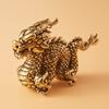 Brass Chinese Ox Year Mascot Incense Sticker