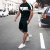 Men Clothing T-Shirts Mens Clothes Shorts Sets Two Piece Set Man Summer Sweatpants Plus Size Fashion Casual