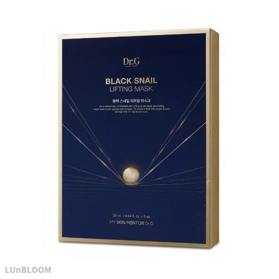 DR.G Black Snail Lifting Mask 5 Sheets/10 Sheets
