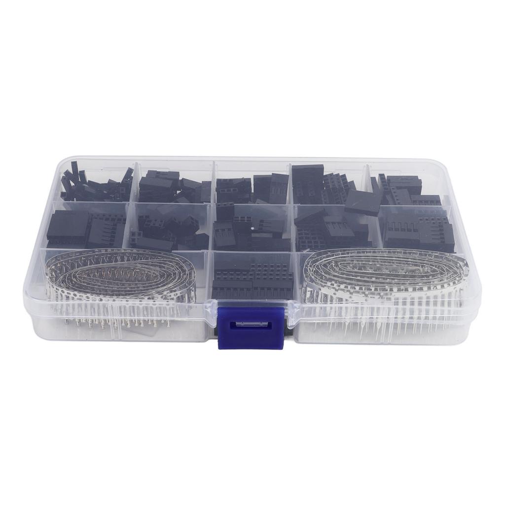 620 шт. 2,54 мм перемычки, разъемы-штырьки с обжимными контактами «папа» и «мама» для автомобилей, компьютеров