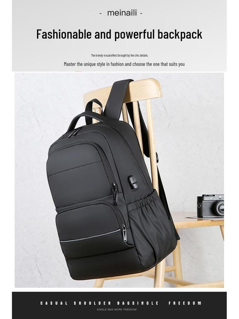 Мужской водонепроницаемый рюкзак большой вместимости для поездок на работу, путешествий и школы