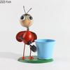 Мультяшные муравьи Садовник Ваза Креативные цветочные горшки Настольное украшение Цветочная композиция Милые вазы-муравьи Эстетичный декор для комнаты
