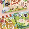 Montessori Children Busy Book My First Quiet Book Paste Early Learning Educational Toy Children Matching Game For Kids 2 3 Years