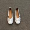 Soft Leather Version~ French Niche Outer Wear One-pedal Flat Shoes Femininity Versatile Casual Shallow Mouth Small Single Shoes