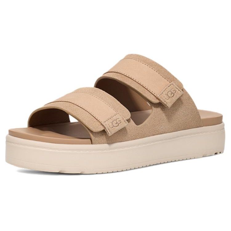 UGG Удобные универсальные сандалии-слайды женская обувь светло-коричневый 1158054-SAN