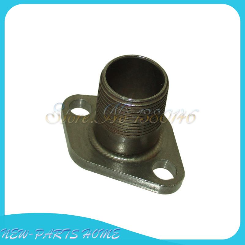 Threaded Exhaust Flange For Predator 212cc GX160 GX200 Go Kart Mini Bike