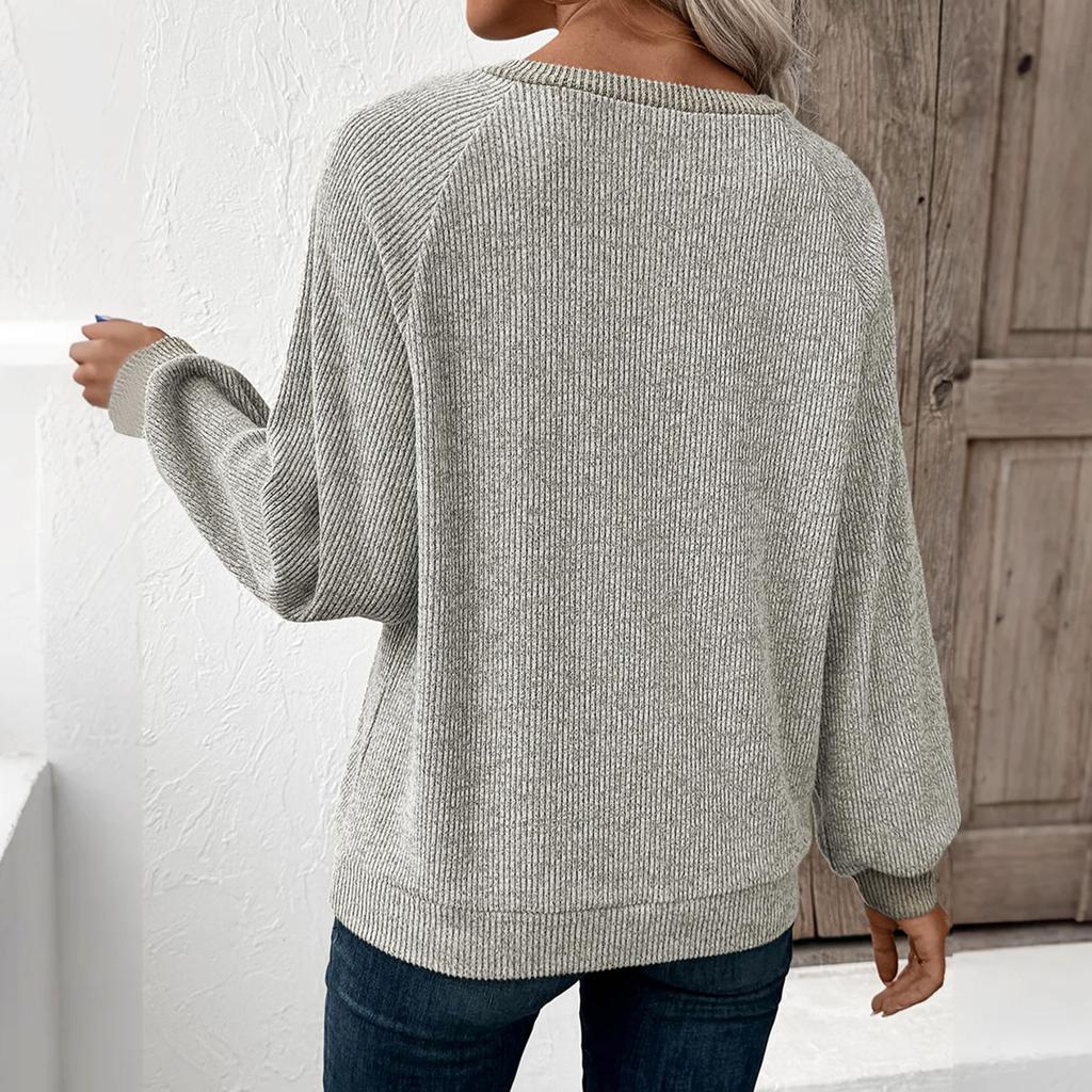 Женский пуловер с лацканами, модный топ контрастного цвета со строчкой