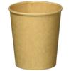 Artnap Unbleached Paper Cups, 90ml, 3 Oz, 100 Count, Brown