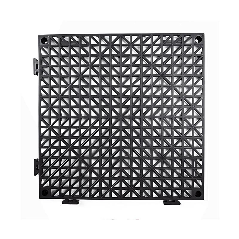 PVC Interlocking Anti-Slip Floor Mat for Shower, Kitchen, Bathroom, Toilet, Pool - Water-Permeable and Hollow Design