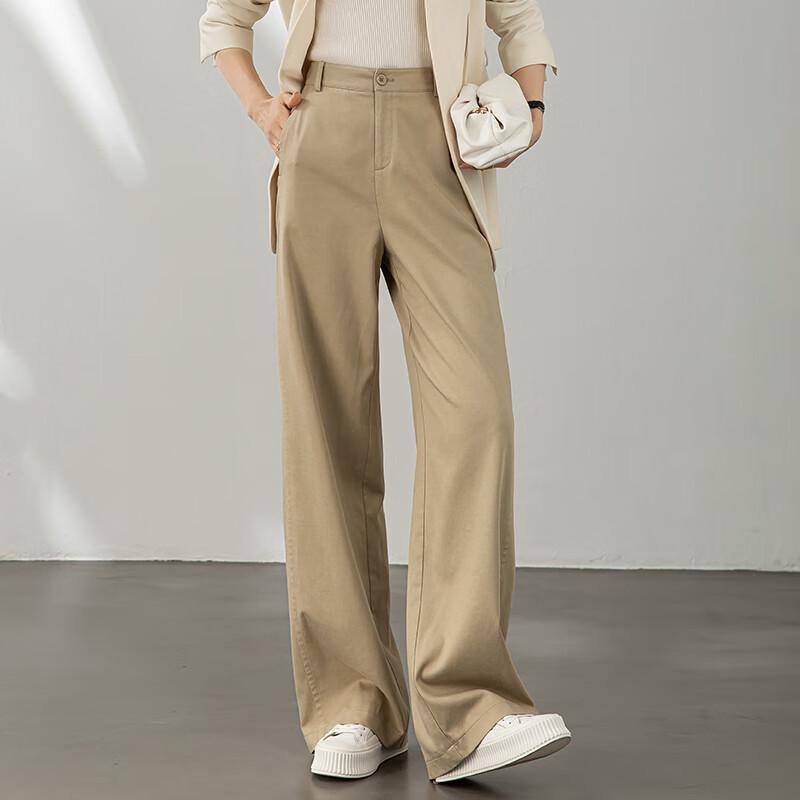 Women's High-Waisted Wide-Leg Casual Pants