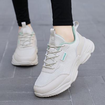 Дышащая сетка Женские повседневные кроссовки Эластичные беговые спортивные туфли Обувь для фитнес-тренировок