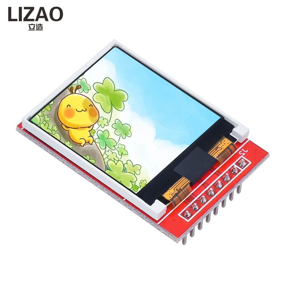 LIZAO 1,44" 128x128 SPI Цветной TFT LCD Дисплейный Модуль 3,3V-5V Логика Совместимая для Arduino Mega2560 STM32 DIY Проектов