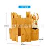 Cardboard Tent Indoor Diy Kindergarten Children'S Handmade Game House Corrugated Shell Castle Toy House Carton