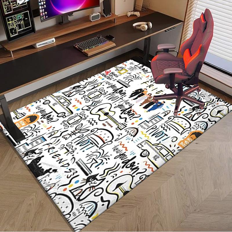 Friends Show Elements Carpet, Chair Rug,Rug for Office Bedroom living rooms, Doormat decor Fan Gift Christmas Gift