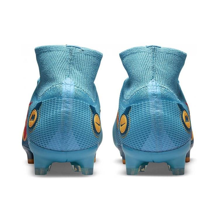Nike Mercurial Superfly 8 Elite FG 'Chlorine Blue Laser Orange' Men's DJ2839-484