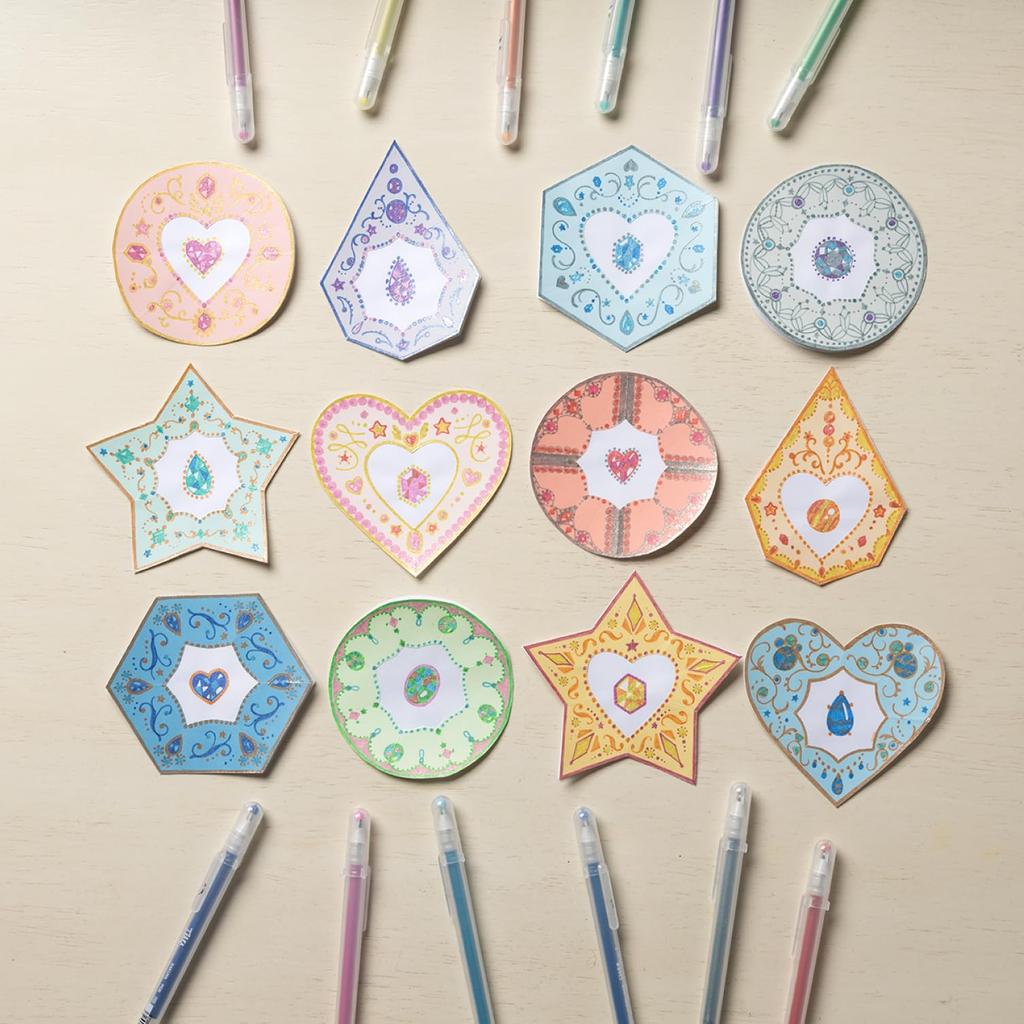 Sakura Ballpoint Ballsign 12 Cray-Pas Water-Based Pen, Tiara, Colors, PGB12TN-A