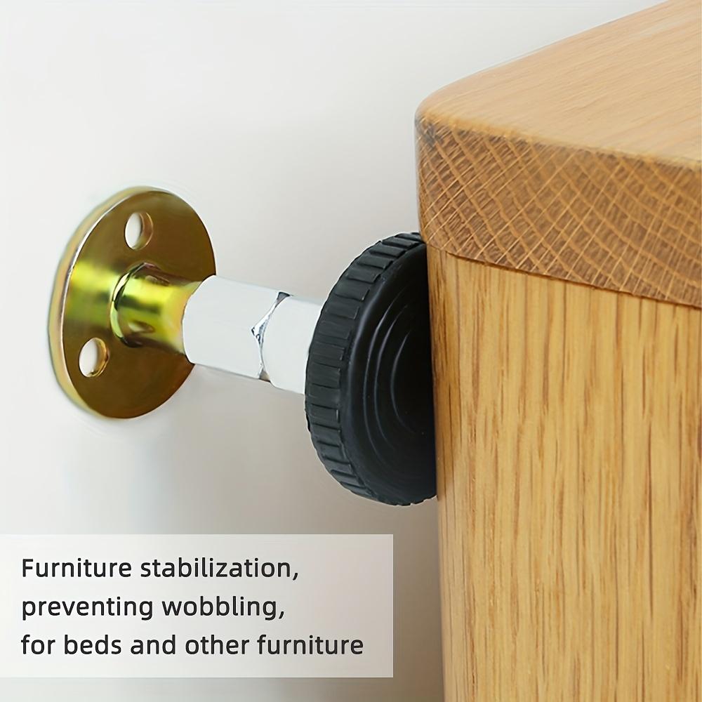 Adjustable 64-87mm Threaded Bed Frame Anti-Shake Tool Bed Headboard Stoppers Fixer