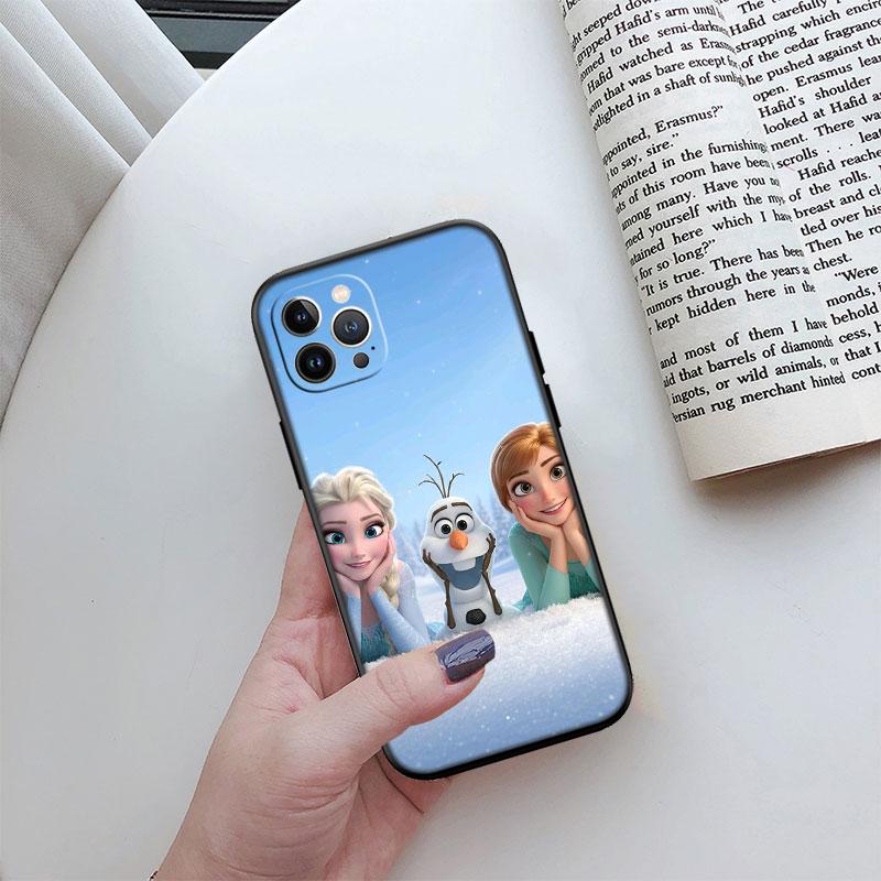 Frozen Olaf Elsa Anna New High-End Cover Phone Case for iPhone 16 15 14 13 Pro Max Plus Mini