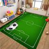 Football Pictures Rug Cartoon Football Living Room Decoration S Bed Non-slip Carpet Home Entrance Door Mat Kids