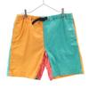 Gramicci Outdoor Shorts Green X Orange Climbing Men's Used