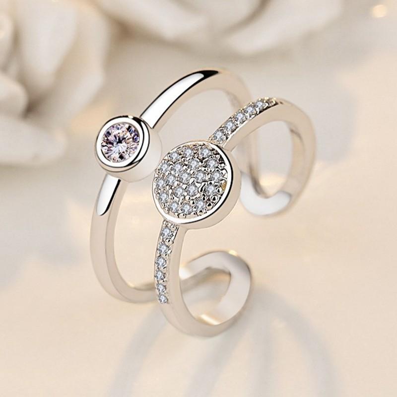 Классическое кольцо Lindon из медного сплава с цирконием, женские ювелирные изделия, свадебный подарок для вечеринки