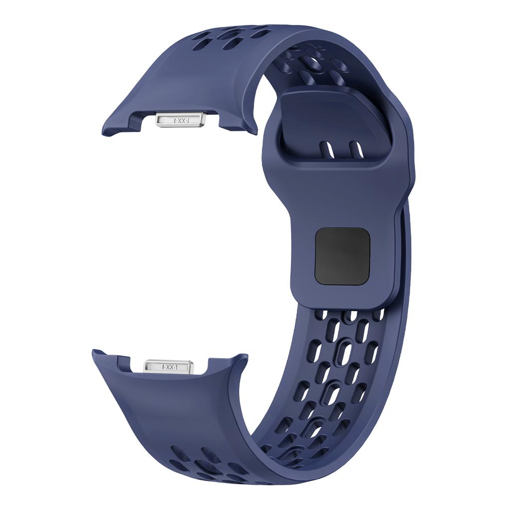 Replacement Band for Samsung Galaxy Watch8 44mm/40mm/Watch8 Classic 46mm Holes Design Silicone Watch Strap