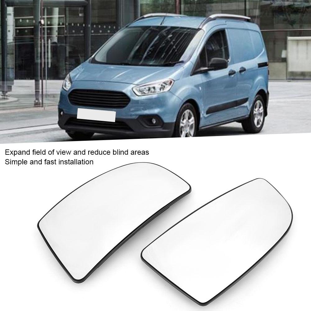 Пара стекол боковых зеркал нижних дверей для Ford Transit MK8 2014 2020 1855103 1855102