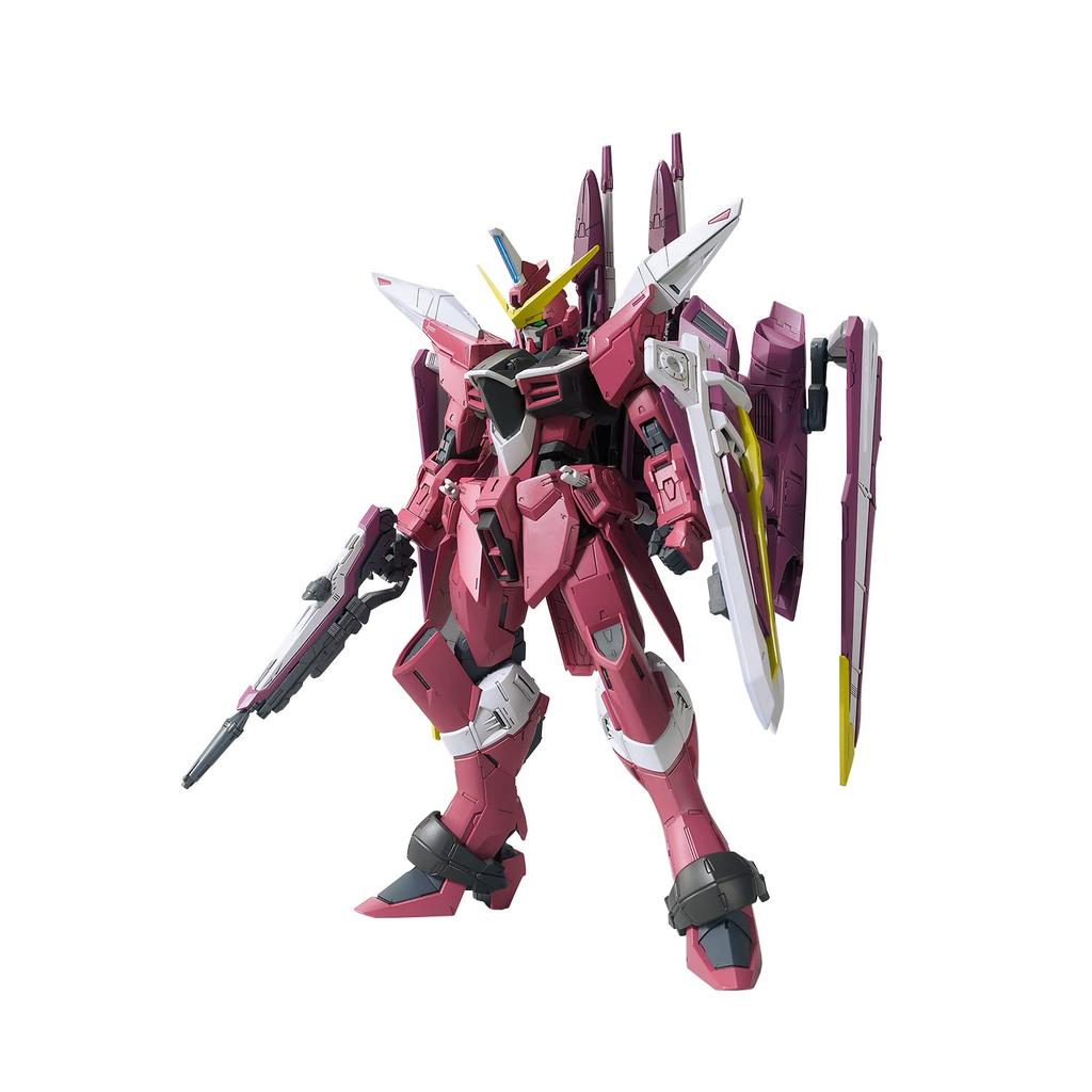 Пластиковая модель BANDAI SPIRITS MG Mobile Suit Gundam SEED Justice Gundam в масштабе 1/100 с цветовой кодировкой