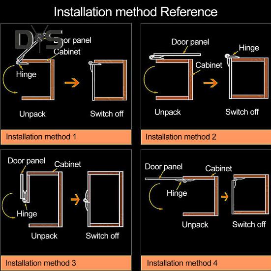 1/5 шт. акриловые прозрачные петли самоклеящиеся складные петли простая установка петли для замены ящиков шкафа фурнитура инструменты