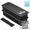 Термос Bento Box 2 Tier Fresh Lunch Box с хаши 980 мл Черный Серебристый DJS-981W BKSL