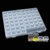 1PC 56 Compartments Storage Box, Transparent Jewelry Box, Square Diamond Painting Tool Storage