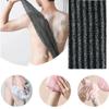 Japanese Exfoliating Nylon Washcloth BathTowel Brush Back Scrub Shower Sponge Mesh Design Soft Comfortable  Bathroom Accessories