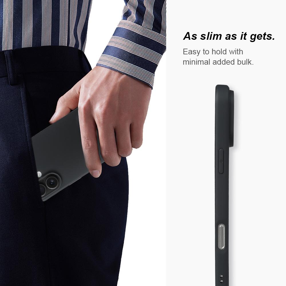 For iPhone 16 Plus Case GRS Certified RCS Eco-Friendly Material Single Side Matte Slim Anti Drop Phone Cover