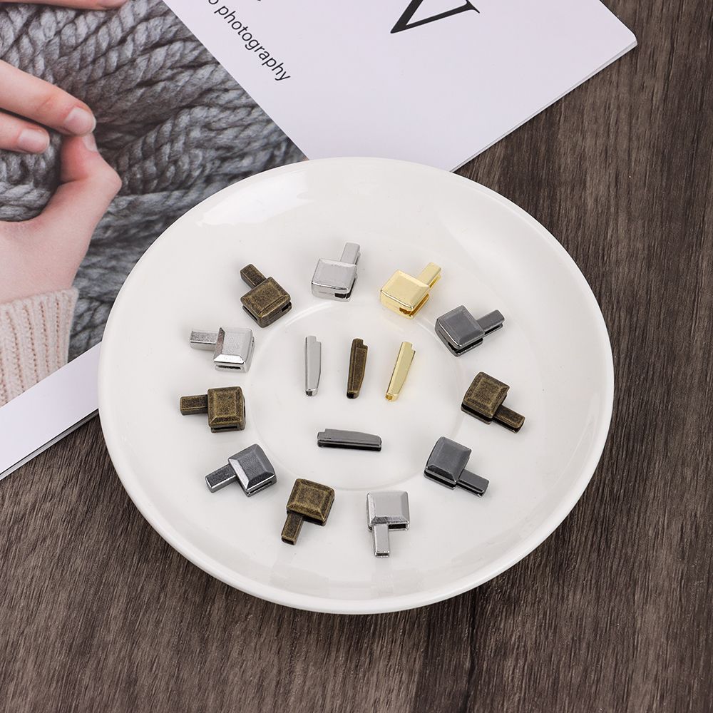 Open End Zipper Clothing Accessories Sewing Zippers Repair Zipper Stopper Metal Zipper Stoppers
