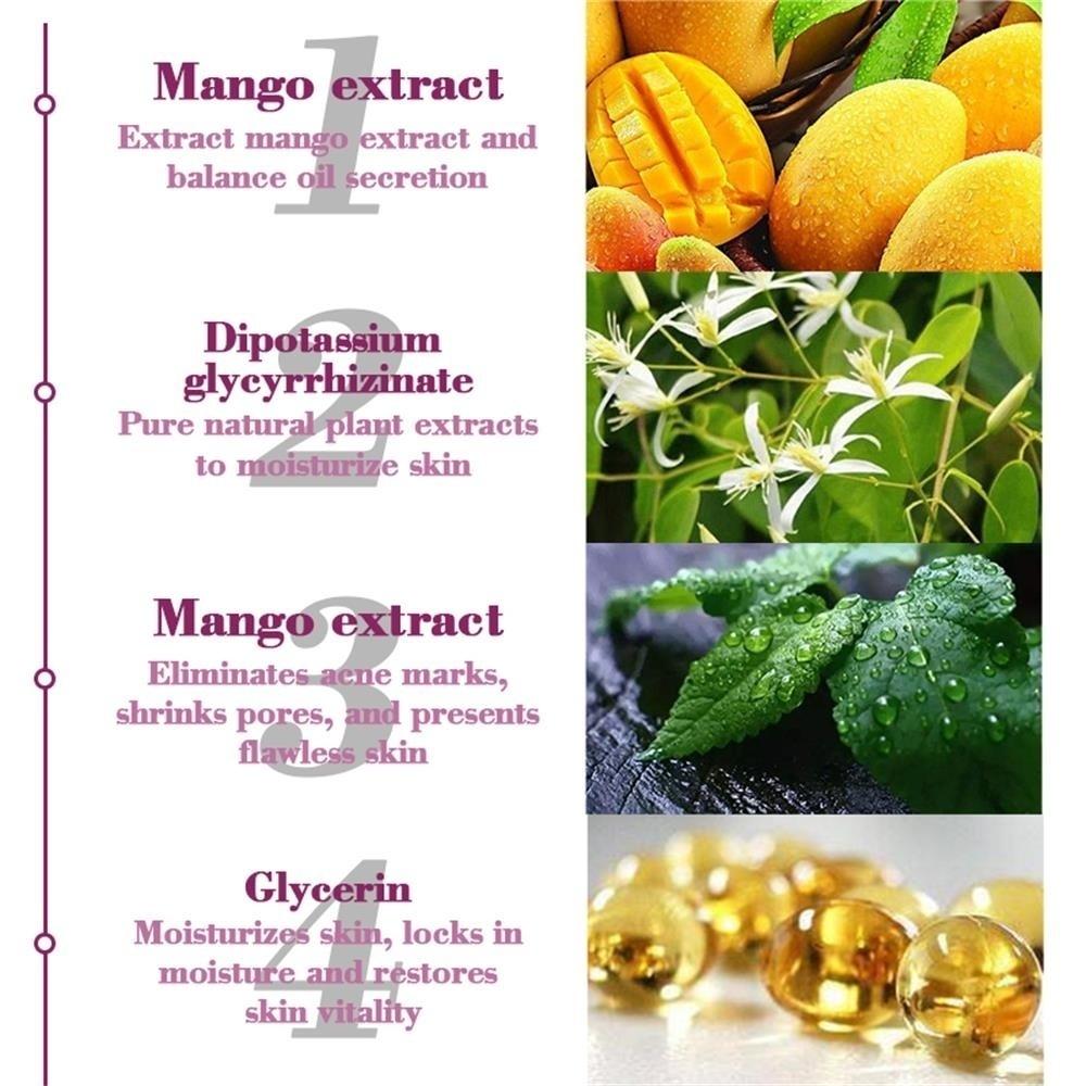 Манго Восстанавливающий крем от прыщей против пятен от прыщей Лечение шрамов от угрей Крем для сужения пор